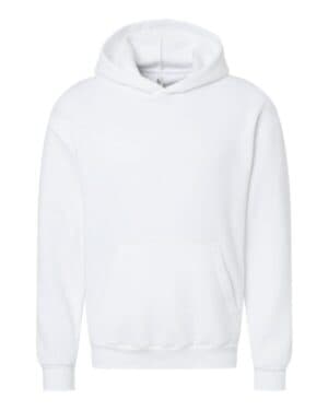 WHITE American apparel RF498 reflex fleece hoodie