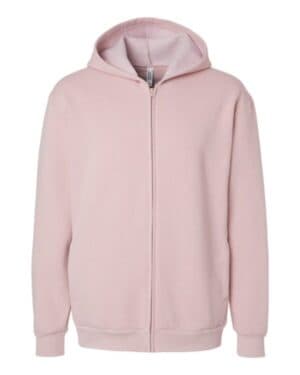 BLUSH American apparel RF497 reflex fleece full-zip hoodie