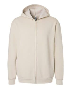 BONE American apparel RF497 reflex fleece full-zip hoodie