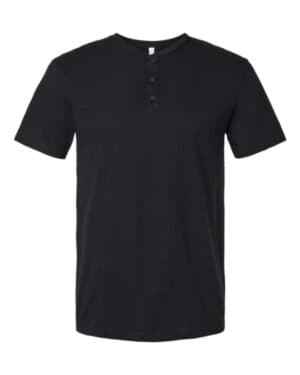 BLACK American apparel 2004CVC cvc henley tee