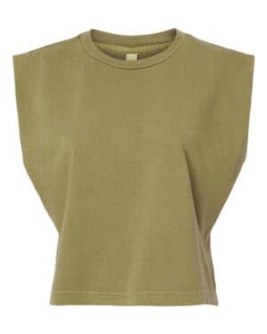FADED ARMY American apparel 307GD garment-dyed women's heavyweight muscle tee