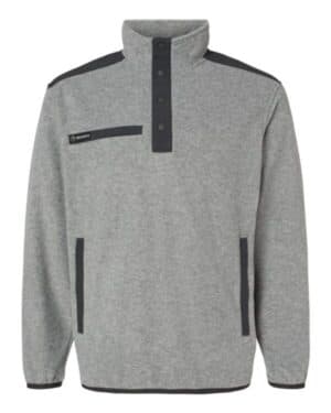 PLATINUM Dri duck 7353 ranger melange fleece pullover