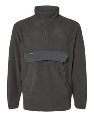 CHARCOAL Dri duck 7356 timber mountain fleece pullover