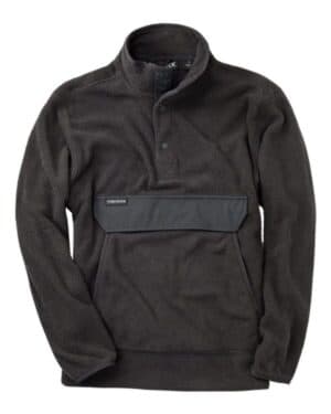CHARCOAL Dri duck 9347 women's cascade mountain fleece pullover