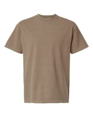 FADED BROWN American apparel 1301GD garment-dyed heavyweight cotton tee