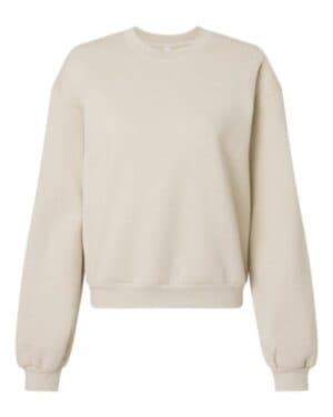 American apparel RF494 reflex women's fleece crewneck sweatshirt