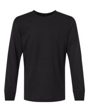 BLACK Next level 3311 youth cotton long sleeve t-shirt