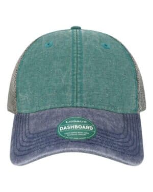 MARINE/ NAVY/ GREY Legacy DTA dashboard trucker cap