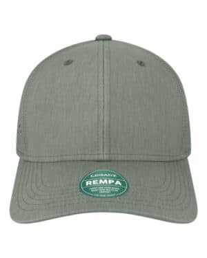 ECO DARK GREY Legacy REMPA reclaim mid-pro adjustable cap