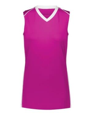 POWER PINK/ WHITE Augusta sportswear 1687 women's rover jersey
