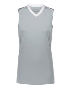 SILVER/ WHITE Augusta sportswear 1687 women's rover jersey