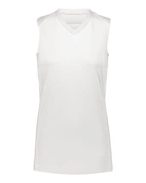 WHITE Augusta sportswear 1687 women's rover jersey