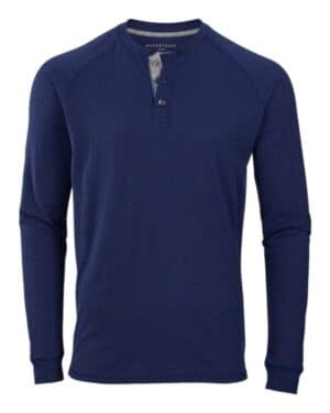 Boxercraft BM3101 henley long sleeve t-shirt