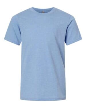 HEATHER COLUMBIA BLUE Next level 3312 youth cvc t-shirt