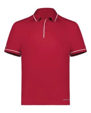 SCARLET/ WHITE Holloway 222518 coolcore polo