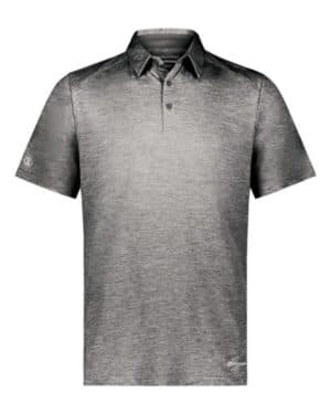 BLACK HEATHER Holloway 222572 electrify coolcore polo