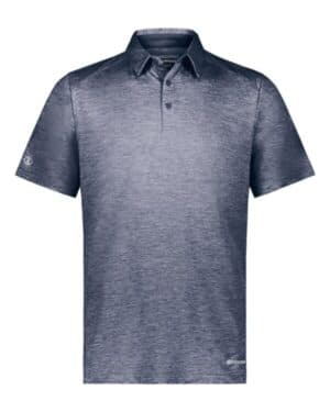 NAVY HEATHER Holloway 222572 electrify coolcore polo