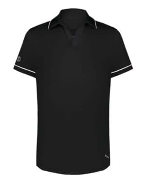 BLACK/ WHITE Holloway 222701 women's coolcore polo
