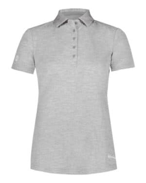 ATHLETIC GREY HEATHER Holloway 222772 women's electrify coolcore polo