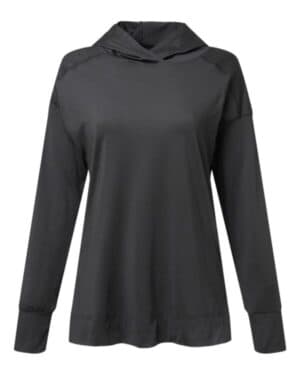 BLACK 222798 eco revive women's ventura soft knit hoodie