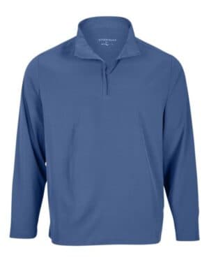 INDIGO Boxercraft BM5206 quarter-zip stretch pullover