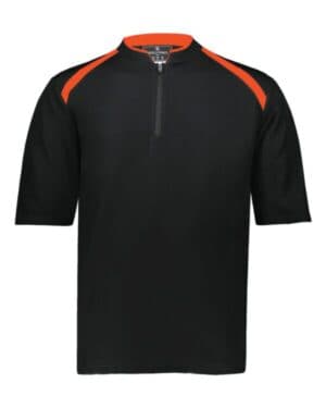 229581 clubhouse short sleeve quarter-zip pullover