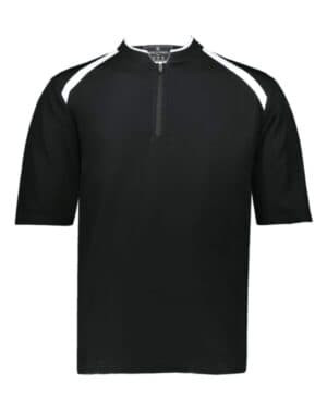 229581 clubhouse short sleeve quarter-zip pullover