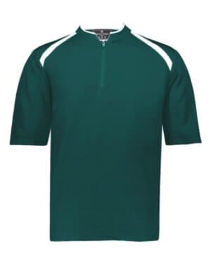 229581 clubhouse short sleeve quarter-zip pullover