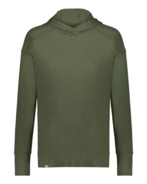 OLIVE 222798 eco revive women's ventura soft knit hoodie