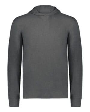 CARBON HEATHER Holloway 222698 eco revive youth ventura soft knit hoodie