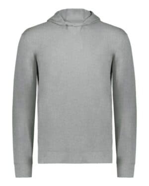 GREY HEATHER Holloway 222698 eco revive youth ventura soft knit hoodie