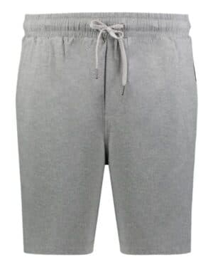 GREY HEATHER Holloway 223604 eco revive youth ventura soft knit shorts