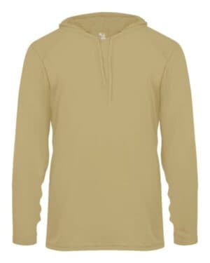 VEGAS GOLD Badger 4105 b-core hooded long sleeve t-shirt