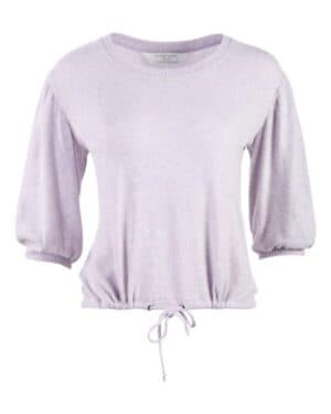 WISTERIA HEATHER Boxercraft BW1101 women's cuddle puff sleeve