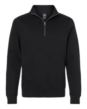 BLACK J america 8717 heavyweight fleece quarter-zip sweatshirt