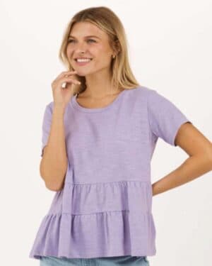 WISTERIA Boxercraft BW2401 women's willow t-shirt
