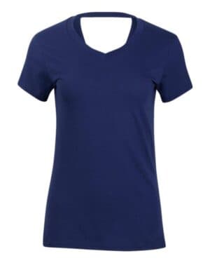 NAVY Boxercraft BW2405 women's bella crossback t-shirt