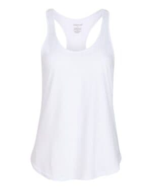 WHITE Boxercraft BW2502 women's essential racerback tank top