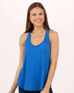 TRUE ROYAL Boxercraft BW2505 women's twistback tank top