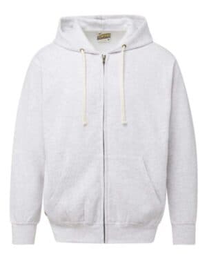 Mv sport 22132 vintage fleece full-zip hooded sweatshirt