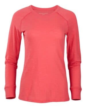 BW3166 women's solid preppy patch long sleeve t-shirt