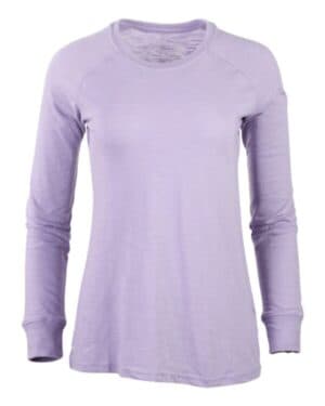 BW3166 women's solid preppy patch long sleeve t-shirt