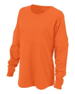 Boxercraft BW3514 women's pom pom long sleeve jersey t-shirt