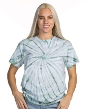 MOSS Dyenomite 200CY cyclone pinwheel tie-dyed t-shirt