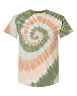 MOAB Dyenomite 200MS multi-color spiral tie-dyed t-shirt