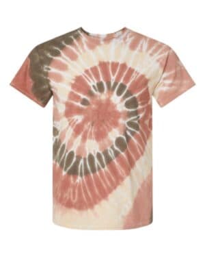 SEQUOIA Dyenomite 200MS multi-color spiral tie-dyed t-shirt