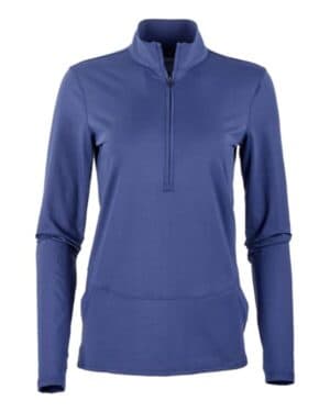 NAVY Boxercraft BW5202 woman's flex quarter-zip