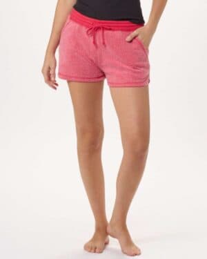 TRUE RED Boxercraft K02 women's fleece out shorts