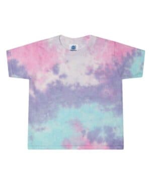 COTTON CANDY Colortone 1160 toddler tie-dyed t-shirt