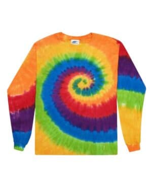 PRISM Colortone 2000Y youth tie-dyed long sleeve t-shirt